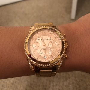 Michael Kors Rose Gold Watch